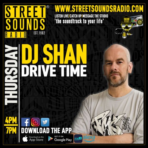 Drivetime with DJ Shan on Street Sounds Radio 1600-1900 28/08/05