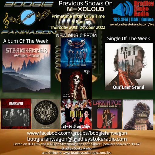 Boogie Fanwagon 20th October 2022