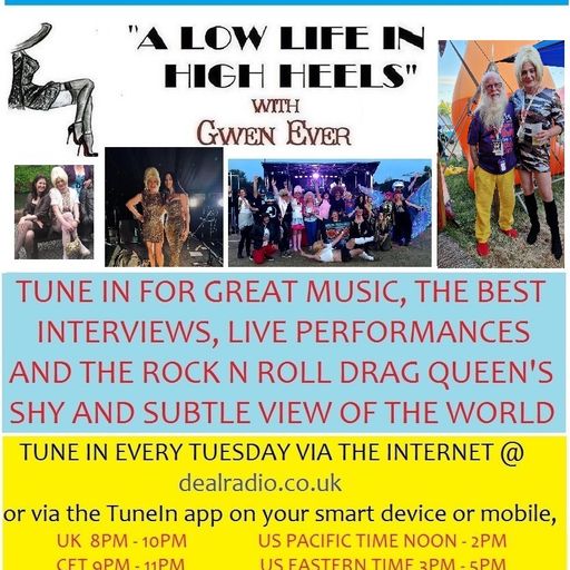 A LOW LIFE IN HIGH HEELS WITH GWEN EVER RADIO SHOW 25TH MARCH 2025 EDITION