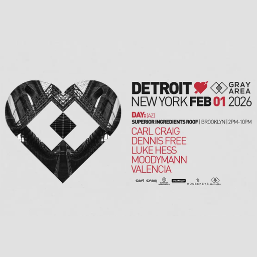 Carl Craig at "Detroit Love x Brooklyn Edition" @ Superior Ingredients (New York) - 1 February 2026