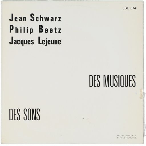 MAISON NOIRE [Jean Schwarz Electroacoustic Music 1972-1986] - PART TWO