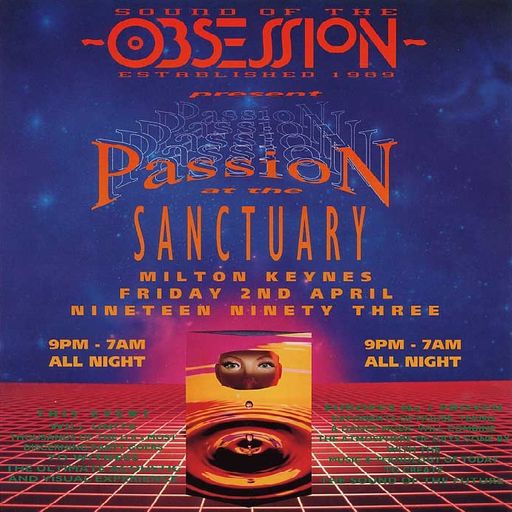 Westbam at "Obsession presents Passion" @  Sanctuary (Milton Keynes - UK) - 2 April 1993