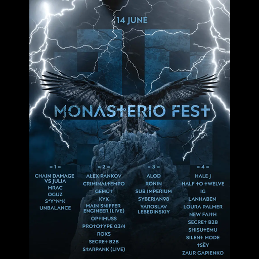 S*Y*N*K at Monasterio Fest (Moscow-Russia) - 14 June 2024