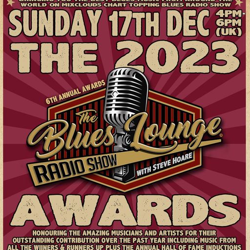 The Blues Lounge Radio Show Awards 2023 - All the Winners announced!
