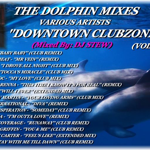 THE DOLPHIN MIXES - VARIOUS ARTISTS - ''DOWNTOWN CLUBZONE'' (VOLUME 5)