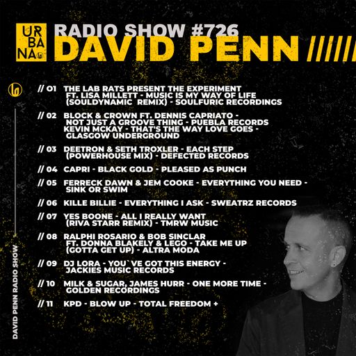 Urbana Radio Show by DAVID PENN #726