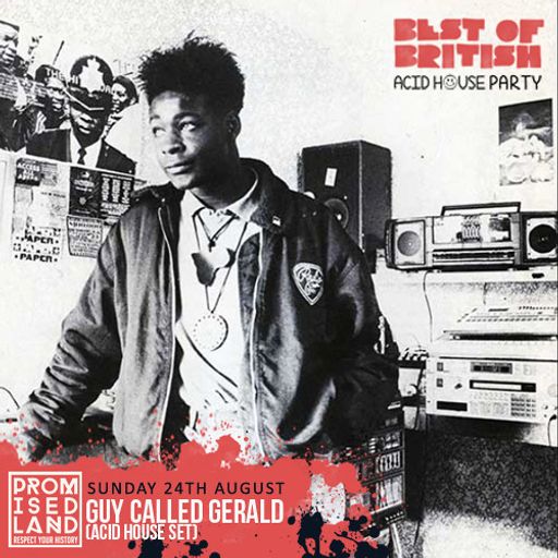 A Guy Called Gerald at "Promised Land" @ The Egg (London-UK) - 24 Augustus 2014