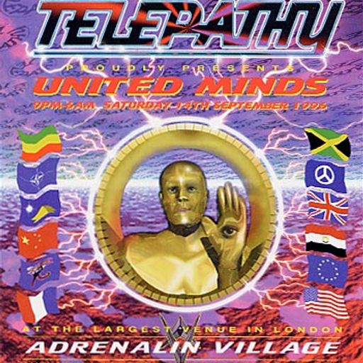 SS B2B Funky Flirt w/ Stevie Hyper D & Det - Telepathy "United Minds" - Adrenalin Village - 14.9.96
