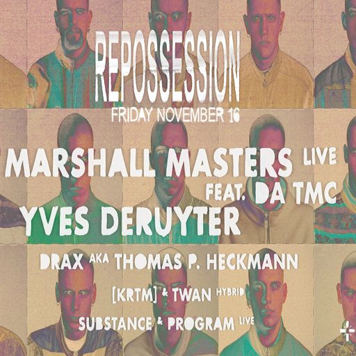 Substance & Program LIVE at "Repossession - 2nd Ceremony" @ Kompass (Gent-Belgium)- 16 November 2018