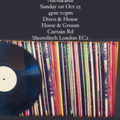 Natsukashii promo mix/ Horse and Groom  Shoreditch / Sun 1st Oct
