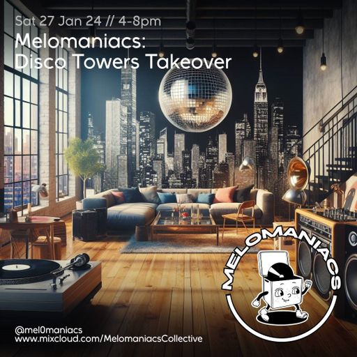 Melomaniacs Takeover at Disco Towers // 27.January.2024 // Melomaniacs Live