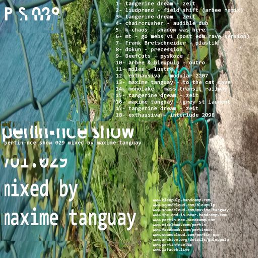 Pertin-nce show vol.029 mixed by Maxime Tanguay