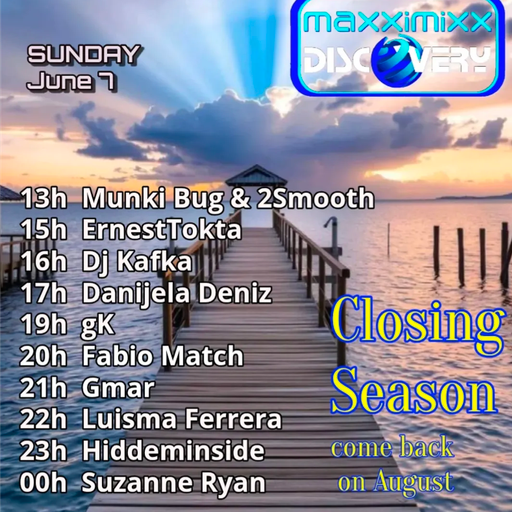 "RESONANCE CONTROL" MAXXIMIXX DISCOVERY RADIO STATION SESSION 6/7/2026- SET# 74  SERIES 3