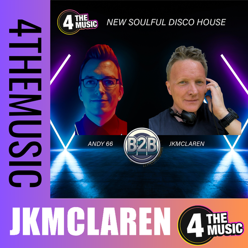 jkmclaren on 4TheMusic - DJ Andy66 and jkmclaren B2B