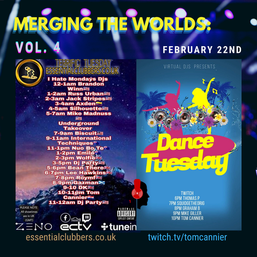 Tom Cannier - Techno - Terrific Tuesday ECR - Dance Tuesday on VDJS - 22022022