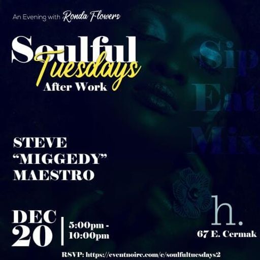 An Evening at Hue - Soulful Tuesdays After Work - 20 Dec 2022