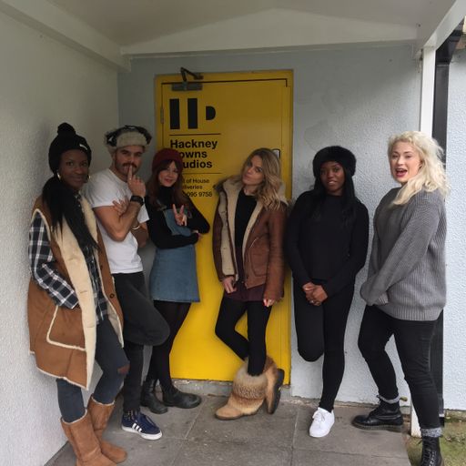 Hoxton Fashion w Supermalt: Rachel James / London Art Far / Mazinyi