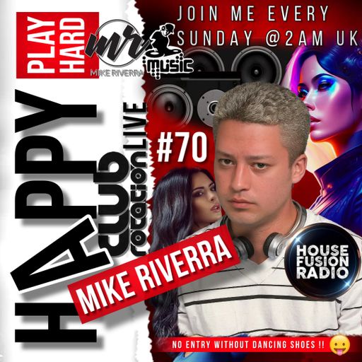 Mike Riverra - Club Rotation Live #70 @ House Fusion Radio (Techno) | Enjoy listening | Let's Party!
