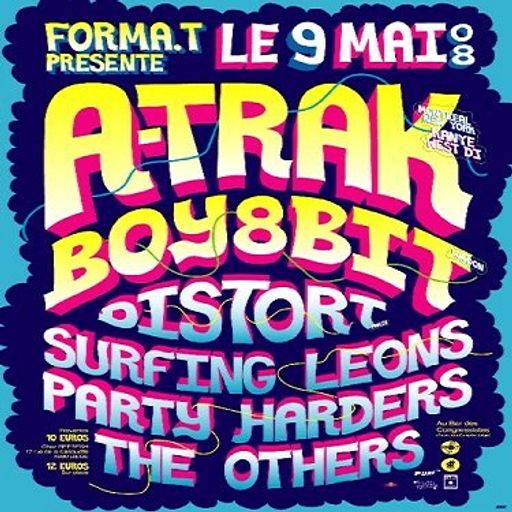 A-Trak at "Forma.t" @ Palais Des Congrès (Liège - Belgium) - 9 May 2008