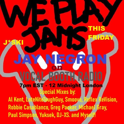 Jay Negron on VOCAL BOOTH RADIO - WePlayJams - December 5, 2025