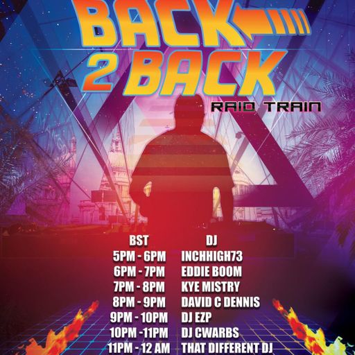 Back2Back Raid Train hosted by David C Dennis 6th October 2021