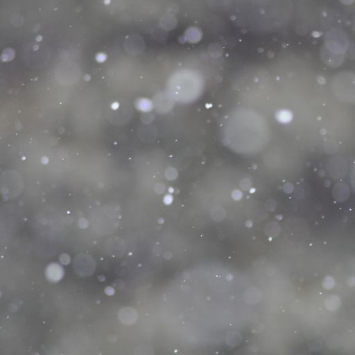 I can hear the snow fall