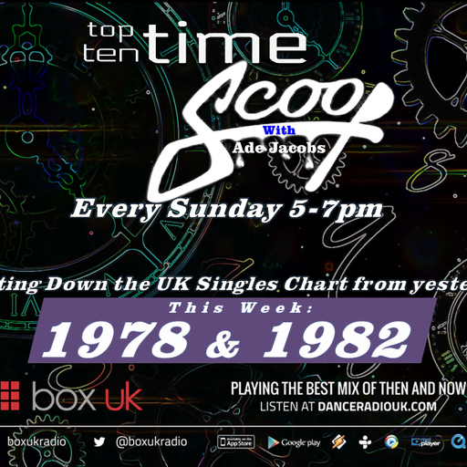 Ade Jacobs - Top 10 Time Scoop 1978 & 1982 - Box UK - 9/12/18