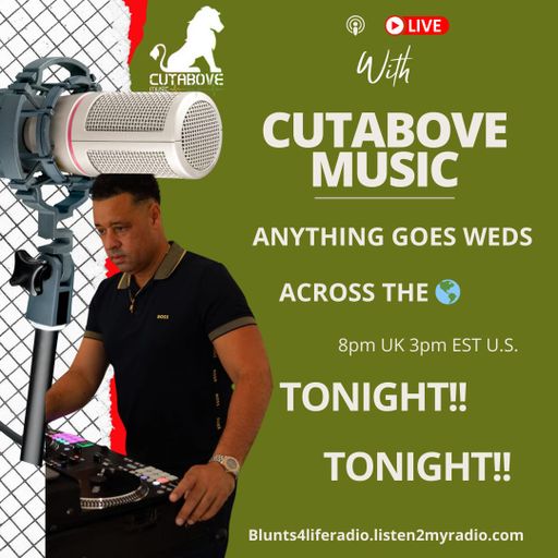 CUTABOVE MUSIC UK ANYTHING GOES WEDS 4 DEC 2024