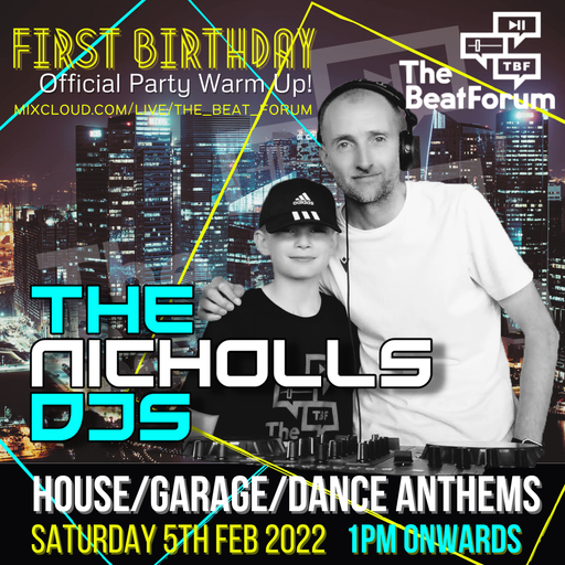 The Nicholls DJs - Official First Birthday Party Warm Up!