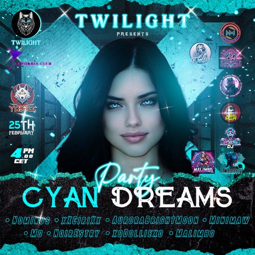 TWILIGHT CYAN DREAMS 25/02/2025