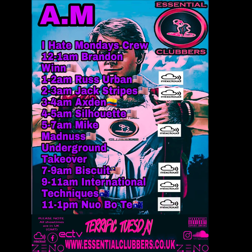Biscuit-Underground Takeover Tuesday-Leftfield Edition-Live on Essential Clubbers Radio 22.03.2022
