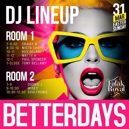 Doobie J & Wisey – Better Days Easter Sunday 2024 @ Falak Royal, Ascot, UK