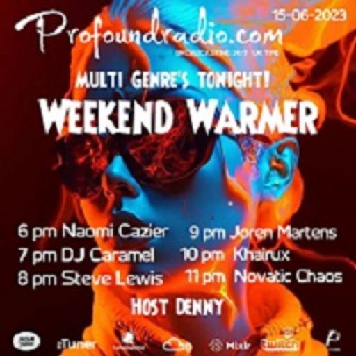 Steve Lewis Weekend Warmer live recording for Profound Radio thursday 15th June 2023