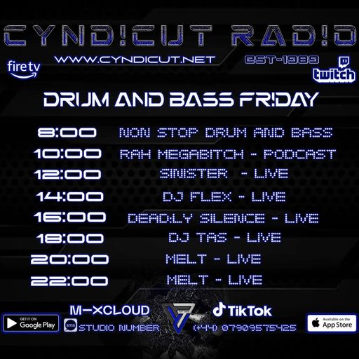 Dj-Sinister - Live On Cyndicut Radio - 23-02-2024