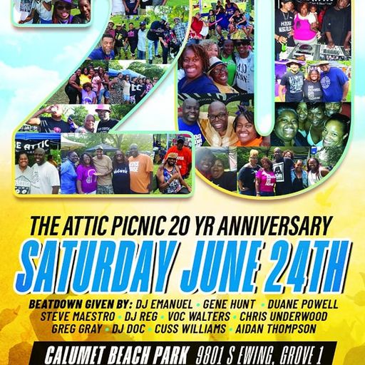 A Evening At The Attic Picnic 20 Year Anniversary - 24 June 2023