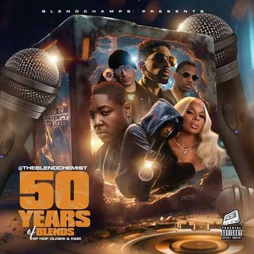 DJ KG-50 Years of Blends (Hip Hop Oldies & R&B) [Full Mixtape Link In Description]