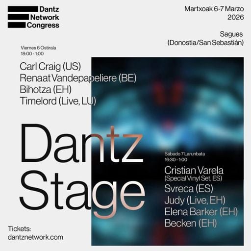 Cristian Varela (4 deck vinyl set) at Dantz Network Congress (San Sebastian-Spain) - 7 March 2026