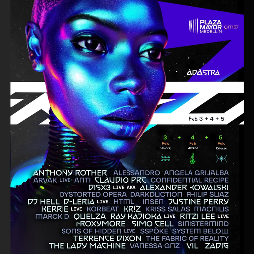 Ritzi Lee LIVE at "ᖴⴽⵉⵉᐅⵔM" @ Plaza Mayor (Medellín-Colombia) - 3 February 2023