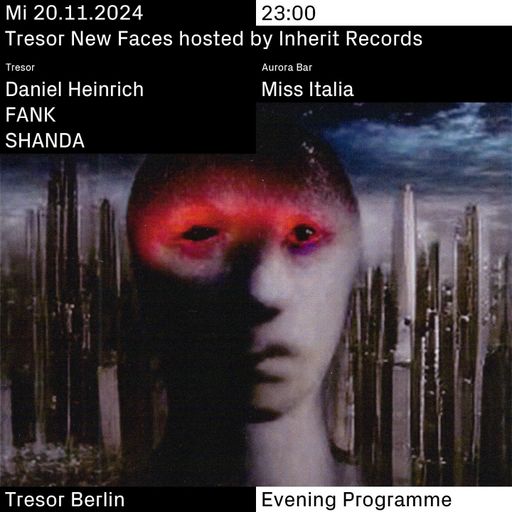 Shanda at "New Faces X Inherit Records" @ Tresor (Berlin-Germany) - 20 November 2024