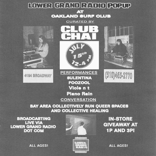 PT. 1. CLUB CHAI @ OAKLAND SURF CLUB