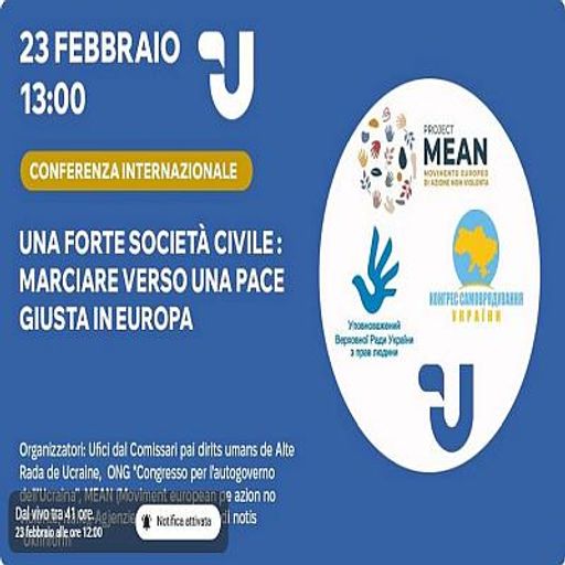 Conferenza Internazionale della società civile 23.02.26
