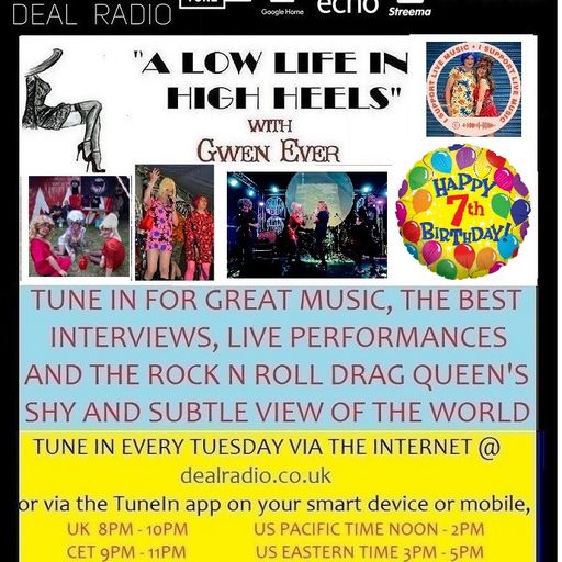 A LOW LIFE IN HIGH HEELS WITH GWEN EVER RADIO SHOW 27TH FEBRUARY 2024 EDITION