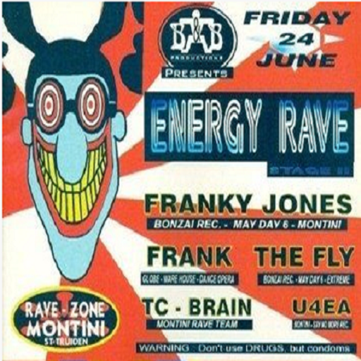 "Energy Rave" at Rave-Zone Montini (Sint-Truiden - Belgium) - 24 June 1994