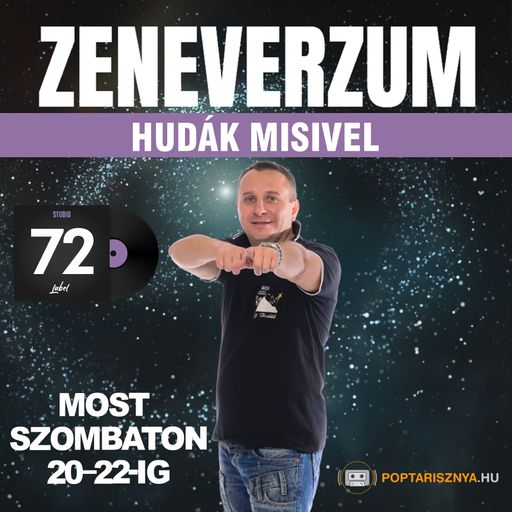 Zeneverzum Hudák Misivel - 72. adás (2024. 11. 30.)