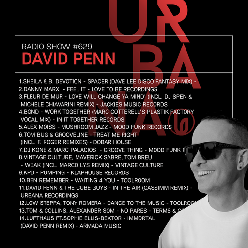 Urbana radio show by DAVID PENN #629