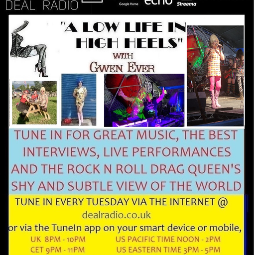 A LOW LIFE IN HIGH HEELS WITH GWEN EVER RADIO SHOW 8TH NOVEMBER 2022 EDITION