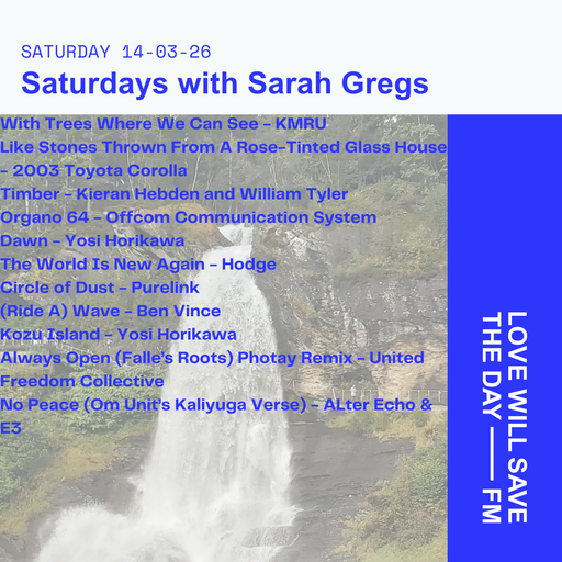 2026-03-14 Saturdays with Sarah Gregs | LWSTD-FM