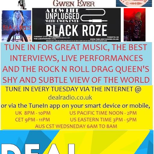 A LOW LIFE IN HIGH HEELS WITH GWEN EVER RADIO SHOW 14TH SEPTEMBER 2021 EDITION