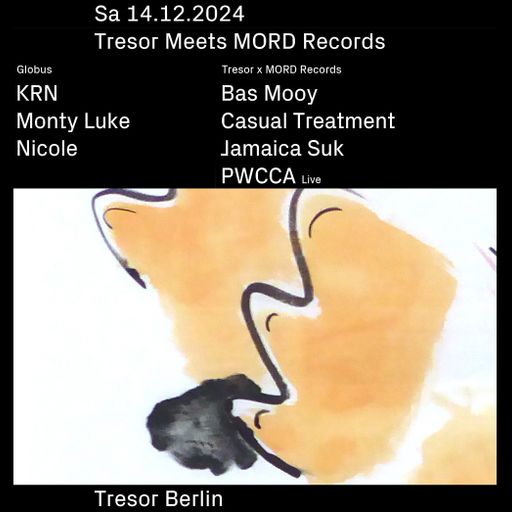 Casual Treatment at "Mord Records Night" @ Tresor (Berlin-Germany) - 14 December 2024