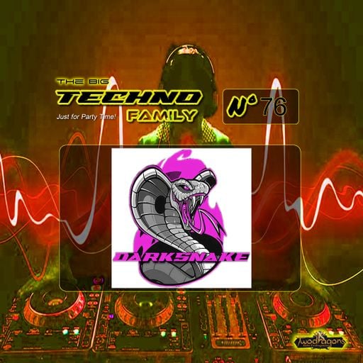 Darksnake Special Hard Techno "The Big Techno Family 76" Radio TwoDragons 16.9.2023